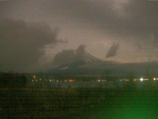 山中湖からの富士山
