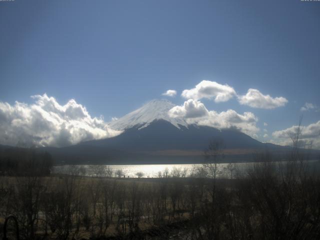 山中湖からの富士山