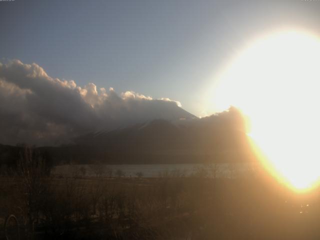 山中湖からの富士山