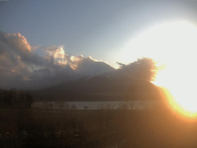 山中湖からの富士山