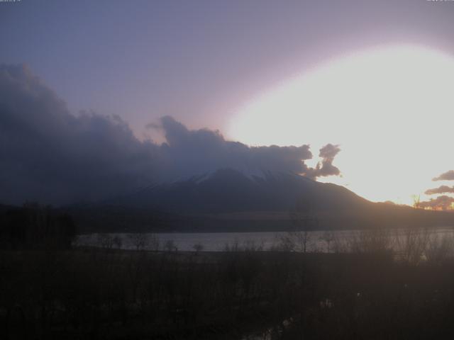 山中湖からの富士山