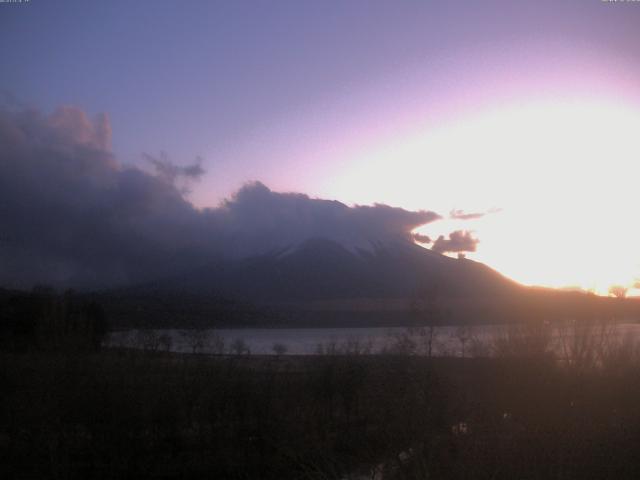 山中湖からの富士山
