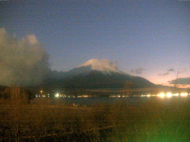 山中湖からの富士山