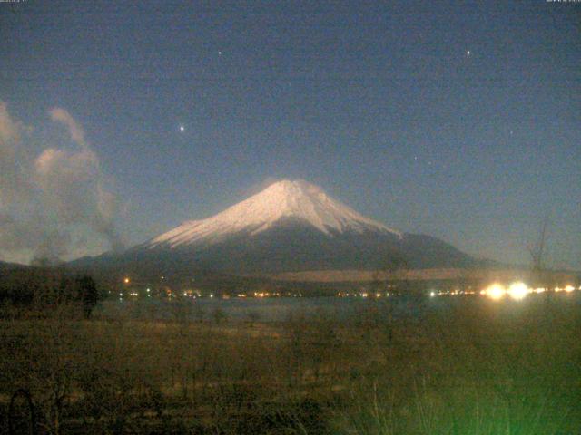 山中湖からの富士山