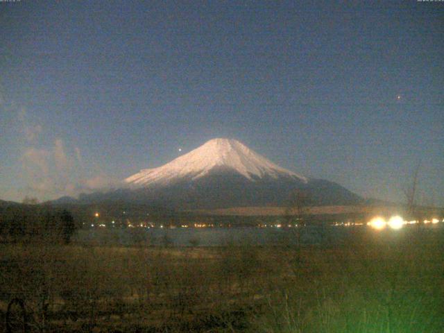 山中湖からの富士山