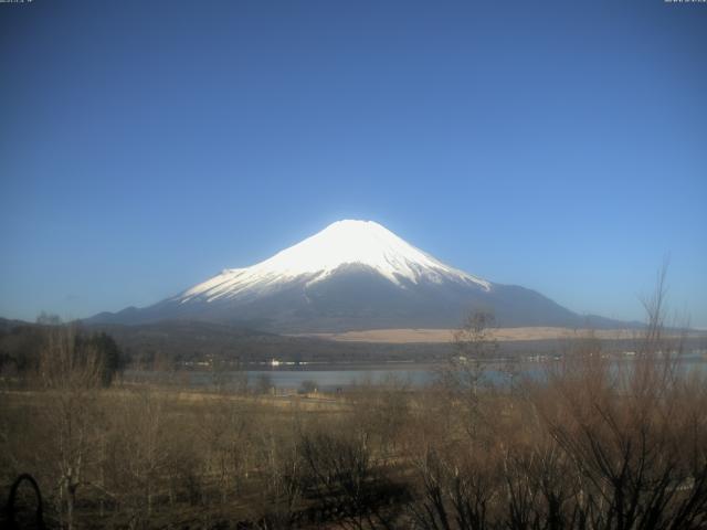 山中湖からの富士山