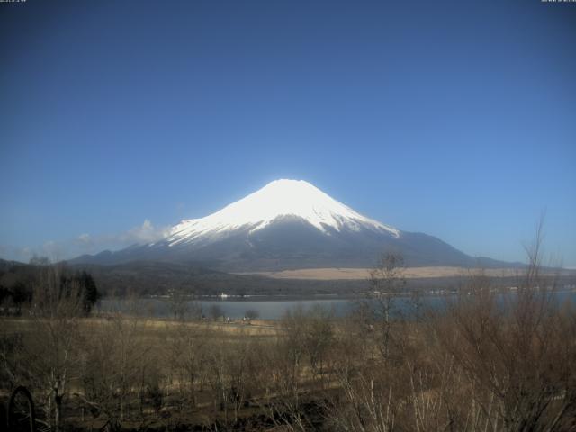 山中湖からの富士山