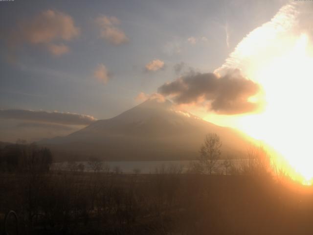山中湖からの富士山