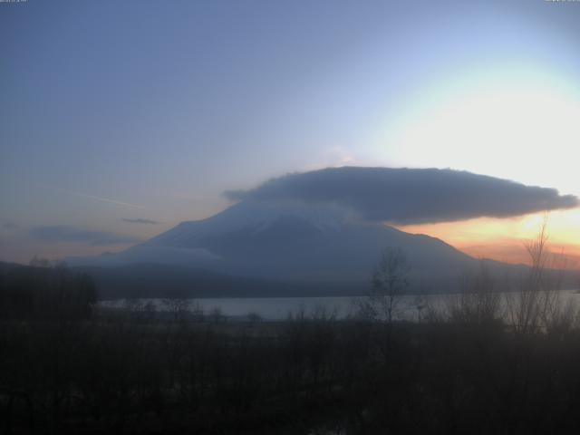 山中湖からの富士山