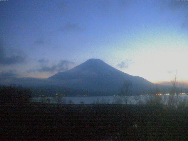 山中湖からの富士山