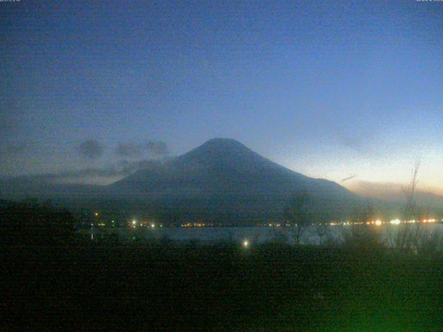 山中湖からの富士山