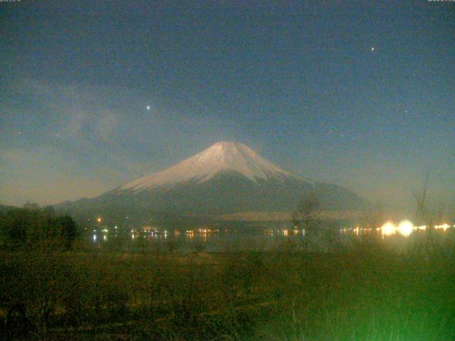 山中湖からの富士山