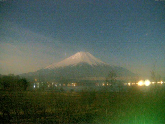 山中湖からの富士山