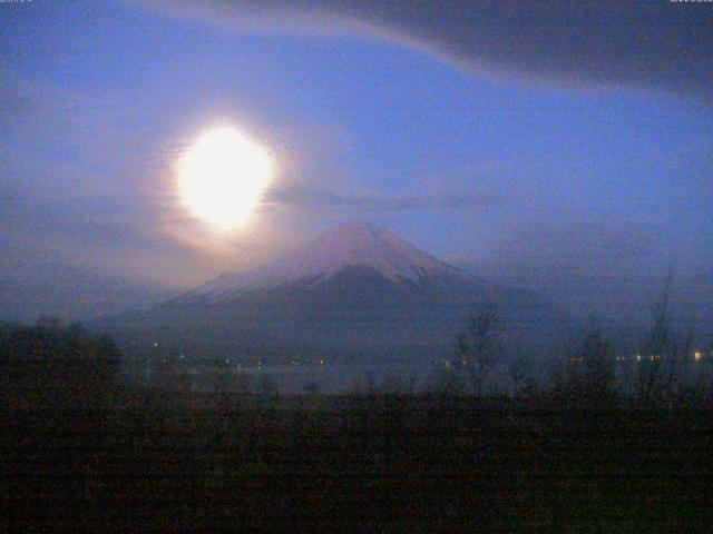 山中湖からの富士山