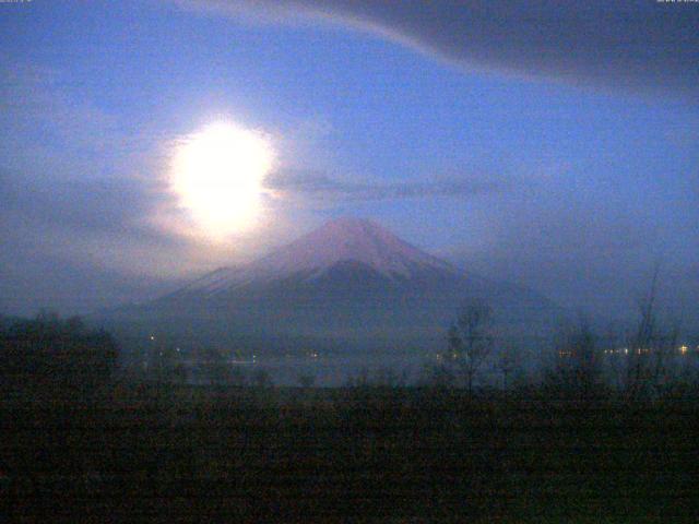 山中湖からの富士山