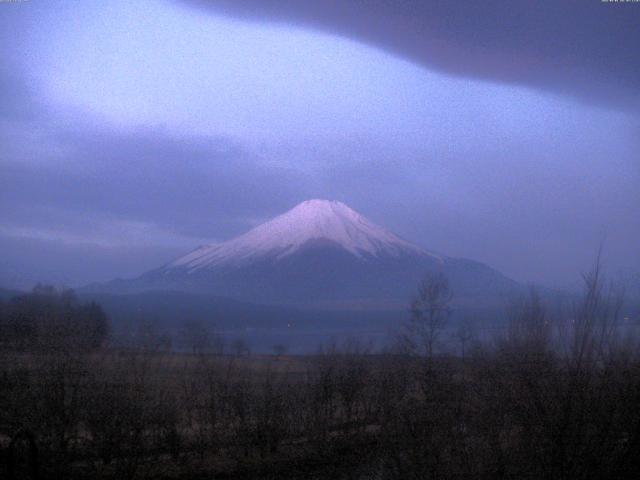 山中湖からの富士山