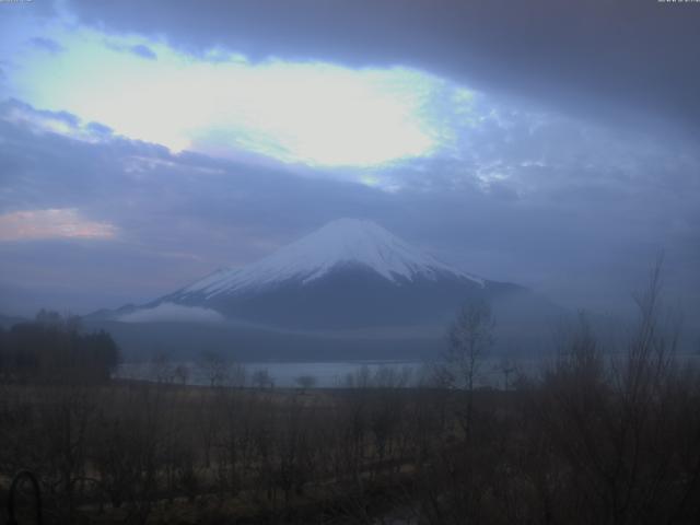 山中湖からの富士山