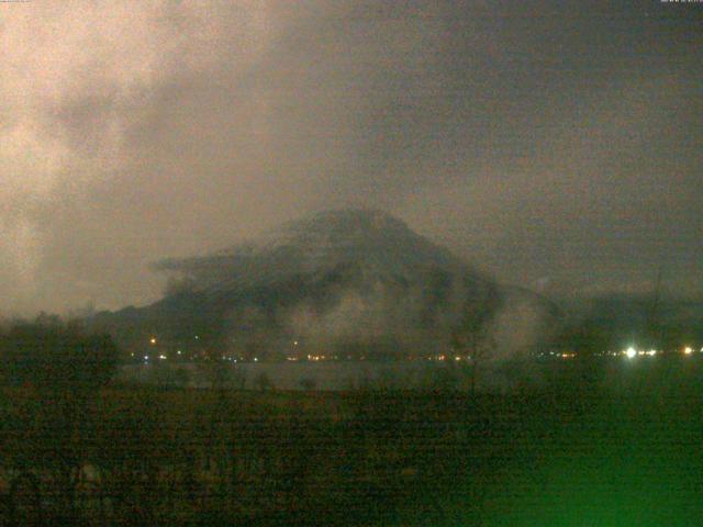 山中湖からの富士山