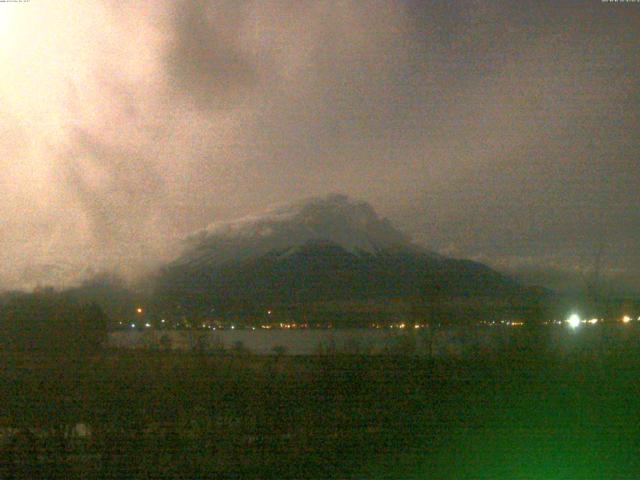 山中湖からの富士山