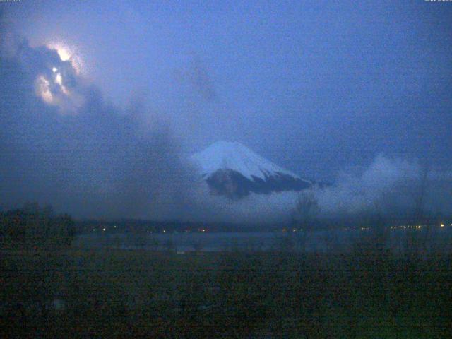 山中湖からの富士山