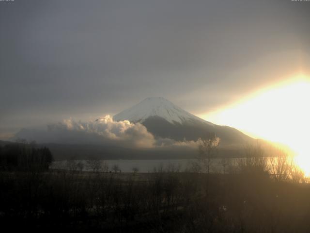 山中湖からの富士山