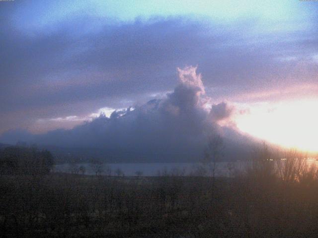 山中湖からの富士山