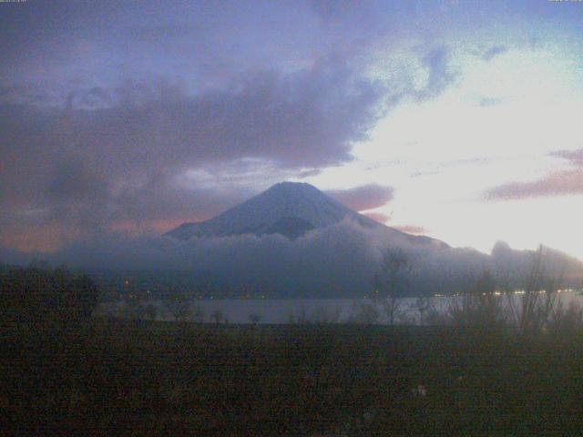山中湖からの富士山