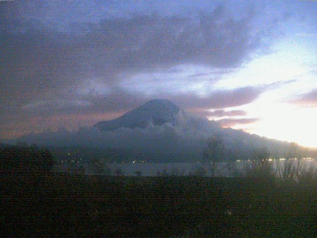 山中湖からの富士山