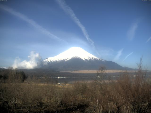 山中湖からの富士山