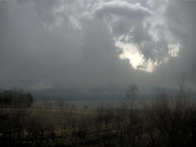 山中湖からの富士山