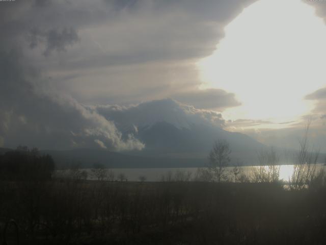 山中湖からの富士山