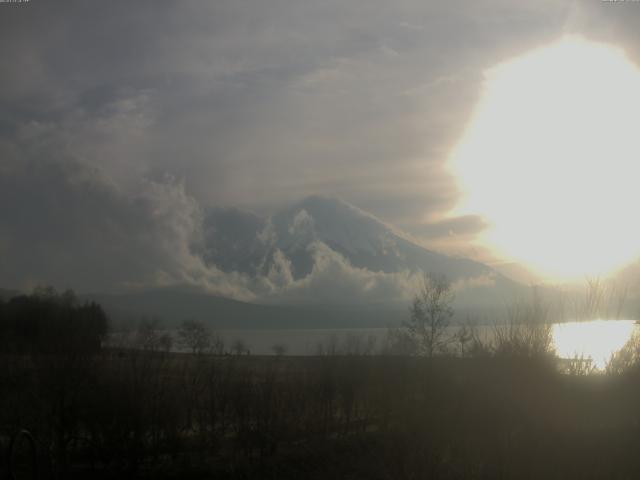 山中湖からの富士山
