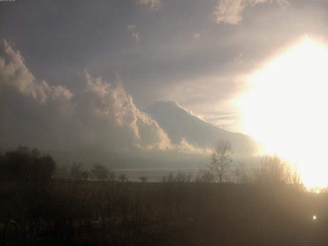 山中湖からの富士山