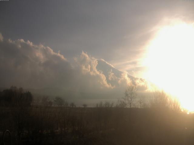 山中湖からの富士山
