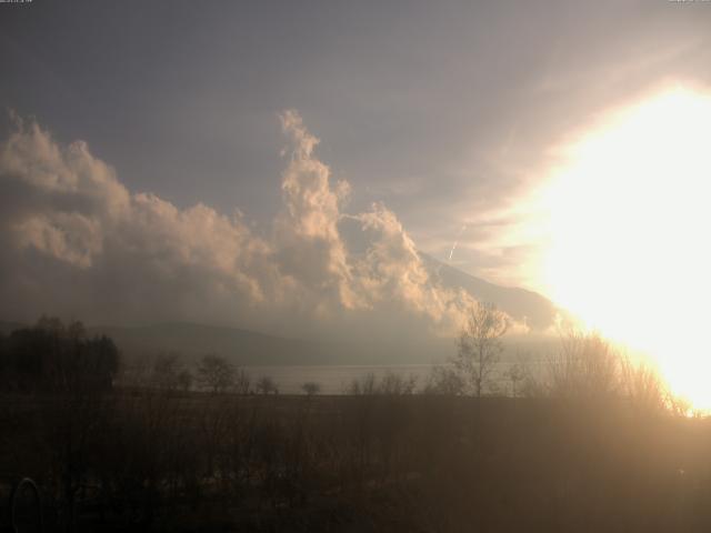 山中湖からの富士山