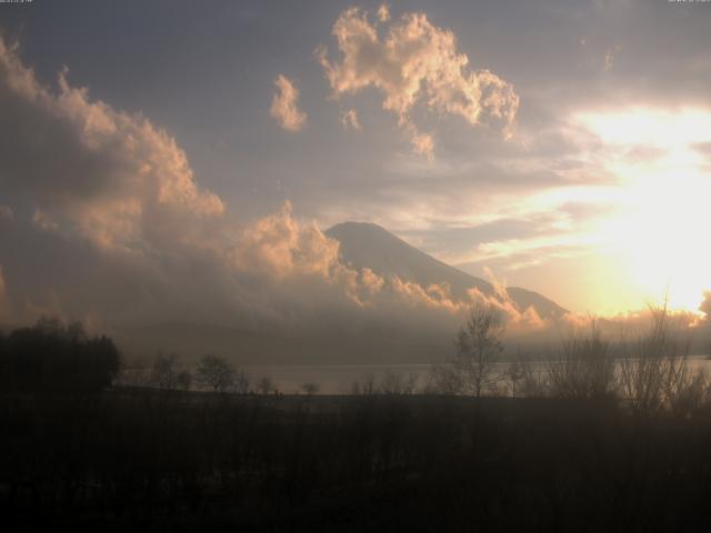 山中湖からの富士山