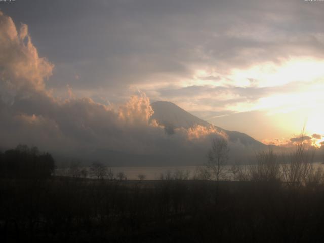 山中湖からの富士山