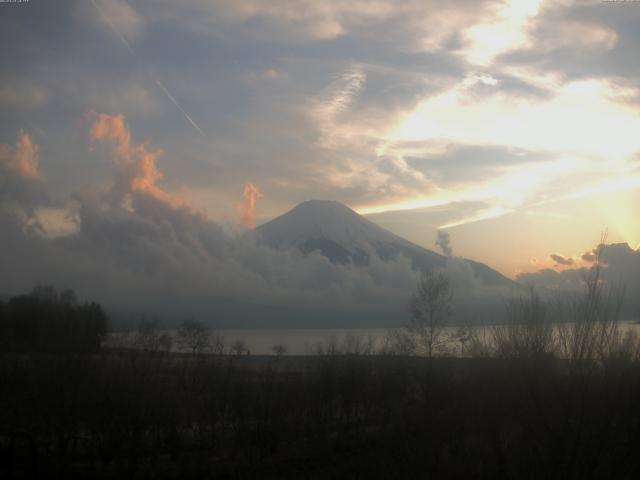山中湖からの富士山