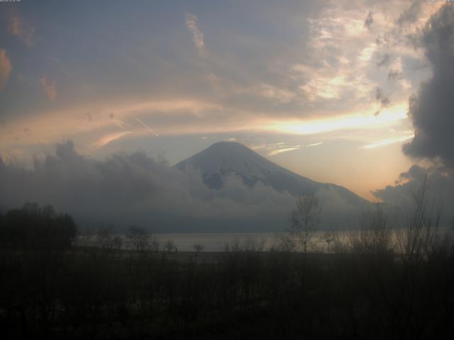 山中湖からの富士山