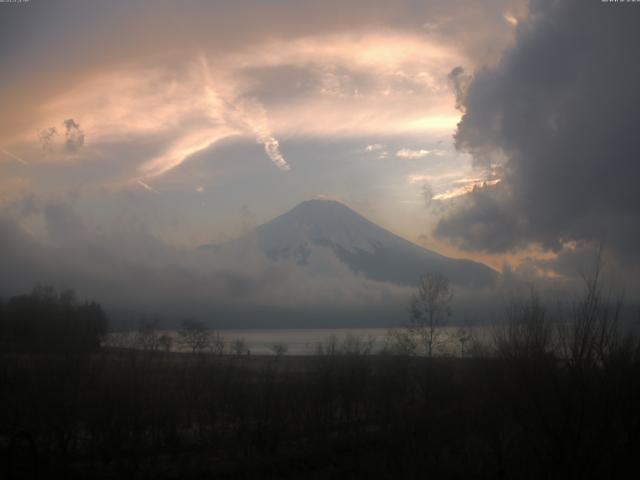 山中湖からの富士山