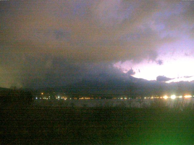 山中湖からの富士山