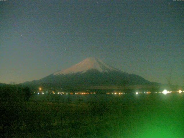山中湖からの富士山