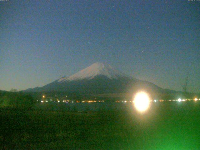 山中湖からの富士山