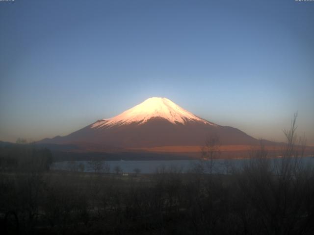 山中湖からの富士山