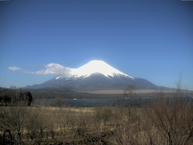 山中湖からの富士山