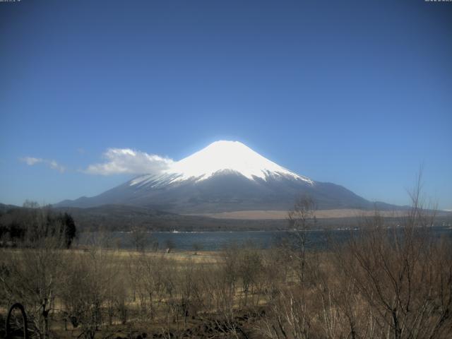 山中湖からの富士山