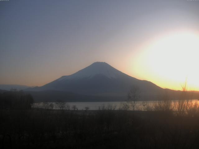 山中湖からの富士山