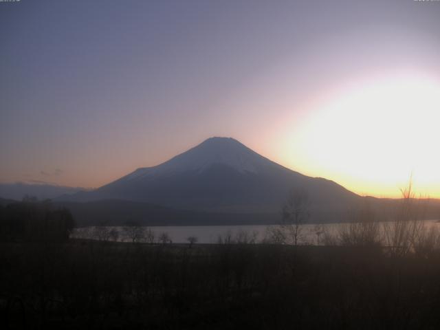 山中湖からの富士山