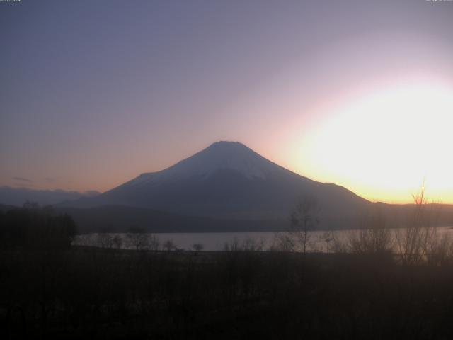 山中湖からの富士山