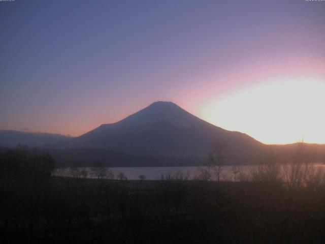 山中湖からの富士山